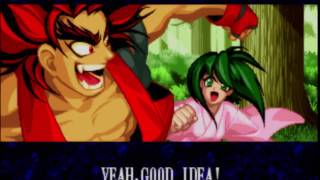 Samurai Shodown IV  Kazuki Kazama 05 Ending [upl. by Placia926]