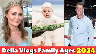 Della Vlogs Family Real Name And Ages 2024 [upl. by Kissee]