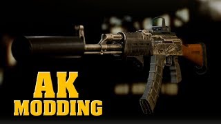 AK AKS AKM modding  how I mod AKs  PRO TIPS  Escape from Tarkov [upl. by Cranford]