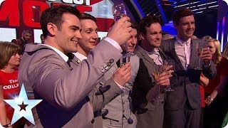 Britains Got Talent winners Collabros reaction  Britains Got More Talent 2014 Final [upl. by Derwin]