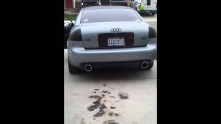 2002 Audi A6 27T Straight Pipe [upl. by Hulbard]