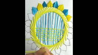 Hand embroidery for beginners 😍  hand embroidery tutorials embroidery tutorial [upl. by Hagerman]