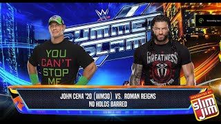 Roman Reigns vs John Cena Road to SummerSlam WWE 2K24gaming with lali [upl. by Aynatal]