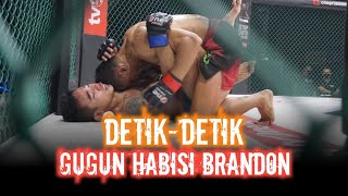 DETIKDETIK KEMENANGAN GUGUN GUSMAN VS NICOLAUS BRANDON  ONE PRIDE MMA [upl. by Altis967]