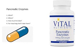 13 Pancreatic Enzymes for Pancreatic Insufficiency What when and how much to take [upl. by Dola883]