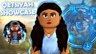 QETSIYAH BENNETT SHOWCASE  THE VAMPIRE LEGACIES  ROBLOX [upl. by Asiuqram]