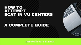 ECAT demo  Guidelines about how to attempt ECAT on computers  UET Lahore Test [upl. by Gaven]