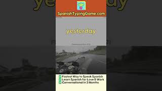 Spanish Typing Game Learn Spanish Fast App [upl. by Atiuqram]