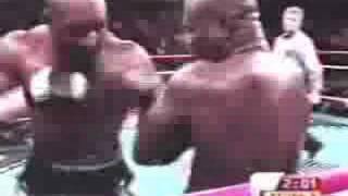 James Toney vs Evander Holyfield last round [upl. by Ahcim]