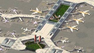 SimCity 4 nice custom built airport [upl. by Indys]