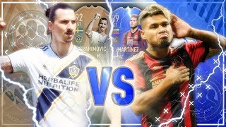 IBRAHIMOVIĆ FLASHBACK VS MARTÍNEZ TOTS SBB 🔥 MLS BATTLE vs Mile FIFA 19 [upl. by Lucilia865]