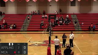 Appling County Lady Pirates Volleyball vs McIntosh County Academy Lady Buccaneers Volleyball [upl. by Akceber]