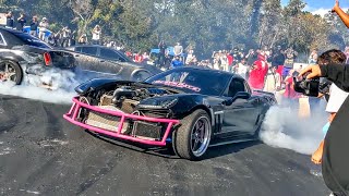 BOOSTED Drift Vette SHUTS DOWN Jacksonville Legal Pit [upl. by Berners]