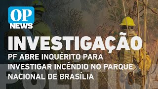 PF abre inquérito para investigar incêndio no parque nacional de Brasília  O POVO NEWS [upl. by Novi]