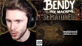 Vapor Reacts 1011  BATIM BRAND NEW BENDY AND THE INK MACHINE SONG quotSepiatonedquot by CG5 REACTION [upl. by Ahsema]