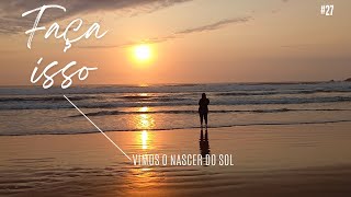 Nascer do sol na Praia do Rosa  SC  27 [upl. by Nnylak946]