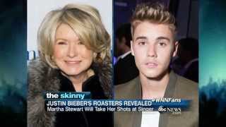 Justin Bieber Roast Martha Stewart Joins Lineup [upl. by Acined]