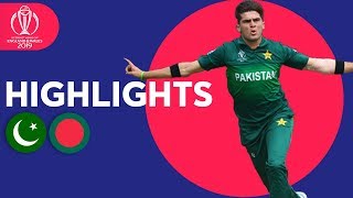 Shaheen Gets CWC Record Figures  Pakistan vs Bangladesh  Highlights  ICC Cricket World Cup 2019 [upl. by Treulich]