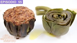 Alcachofas recetas faciles rellenas al horno y a la italiana 🌳 [upl. by Colbert]