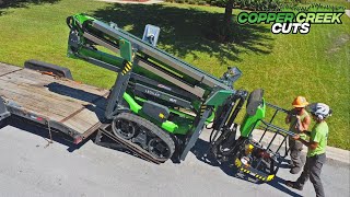 Leguan 190 Spider Lift Overview From Arborists Perspective [upl. by Retla]