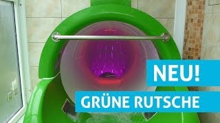 Grüne Rutsche in der WestfalenTherme NEU 2013 [upl. by Annayek278]