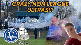 CRAZY NON LEAGUE ULTRAS ON NON LEAGUE DAY  Vale of Clyde v Royal Albert Fc MATCHDAY Vlog [upl. by Anilram]