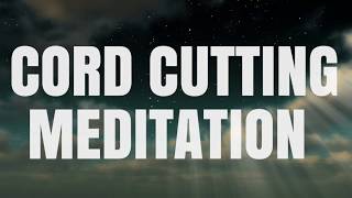 CORD CUTTING GUIDED SLEEP MEDITATION With MUSICTo help you let go and sleep deeply [upl. by Lacim686]