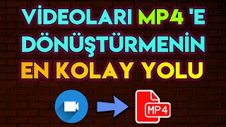 TÜM VİDEO FORMATLARINI MP4 E ÇEVİRMEK En kolay ve pratik yöntem mp4 video app [upl. by Eneryt]