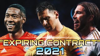 LOS MEJORES JUGADORES QUE ACABAN CONTRATO EN 2021  ¿POSIBLES DESTINOS [upl. by Domash]