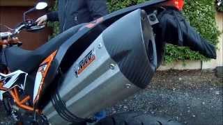 KTM SMC 690 R Walk Around  MIVV Suono sound [upl. by Linea]