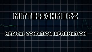 Mittelschmerz Medical Condition [upl. by Ahsilrae]