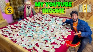 YOUTUBE INCOME REVEAL KARDI💰 GIVEAWAY 🎁 MISHKAT KHAN  COMEDY VLOG [upl. by Ellehsat]