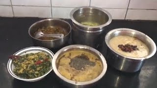 துவாதசி பாரணை  Agathi Keerai Masiyal Sundakkai Poriyal Mor Kuzhambu  Dwadasi Paranai Recipe [upl. by Maxine626]