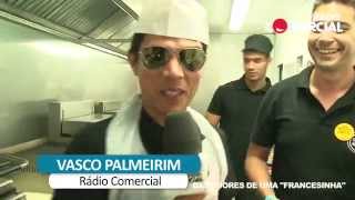 Rádio Comercial  Vasco Palmeirim nos bastidores da quotfrancesinhaquot no MEO Marés Vivas 2014 [upl. by Henson]