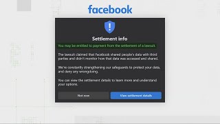 Is the Facebook settlement real Heres what you need to know [upl. by Aimahs]