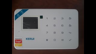 Alarma Kerui W18 Configuracion Tuya Smart [upl. by Allare734]