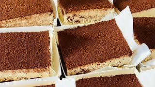 免烤箱甜品🔥自製提拉米蘇提拉米蘇必備餅乾製作過程Tiramisu dessert and Tiramisu cookie recipe 合集 [upl. by Soren]