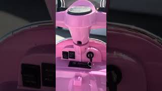 Piaggio Vespa PX 150 12V Full Parabrezza e Bauletto Colore Rosa [upl. by Chamberlain425]