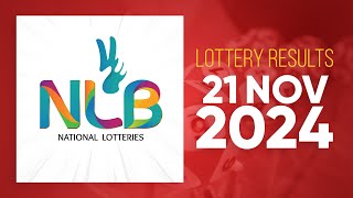 NLB Live Lottery Draw 20241121  0930 PM [upl. by Asilej725]