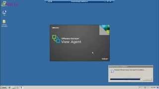 VMware Horizon View 6  How to Installing VMware View agents [upl. by Alben528]