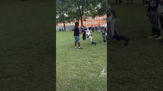 Pikesville wildcats 8u American football drills lill [upl. by Drue]