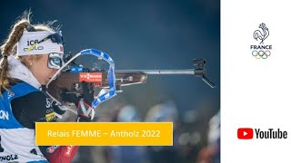 Relais Femme  Antholz 2022 🇮🇹 [upl. by Garihc]