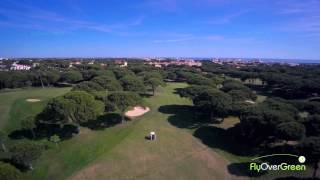 Oceanico Vilamoura  Old Course  drone aerial video  Old Course  Hole16 [upl. by Sandeep]