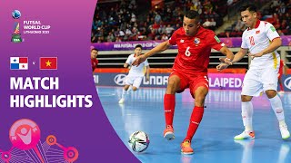 Panama v Vietnam  FIFA Futsal World Cup 2021  Match Highlights [upl. by Mailliw]