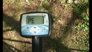 Minelab XTerra 705 metaldetektor demonstration [upl. by Glaser761]