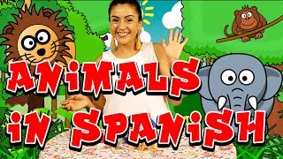 Wild Animals In Spanish  Language Learners [upl. by Slyke313]