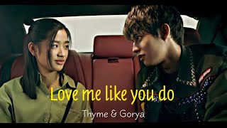 Thyme amp Gorya  Love me like you do  F4 Thailand Boys over Flowers [upl. by Naruq]