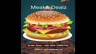 Mealz N Dealz Video Demo online ordering and delivery system [upl. by Ciredec64]