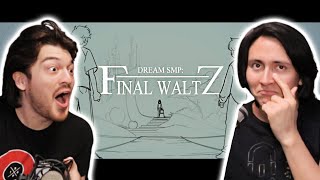 Reacting to quotFinal Waltzquot  Dream SMP Animation [upl. by Adnarem]