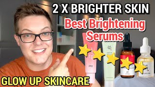 5 BEST BRIGHTENING SERUMS  Glowing Skin Guaranteed [upl. by Oeht]